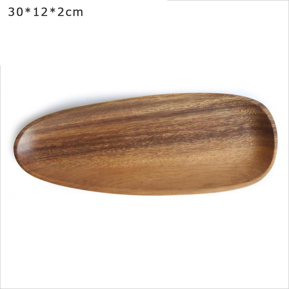 Solid Wooden Serving Plate Solid Wooden Serving Plate