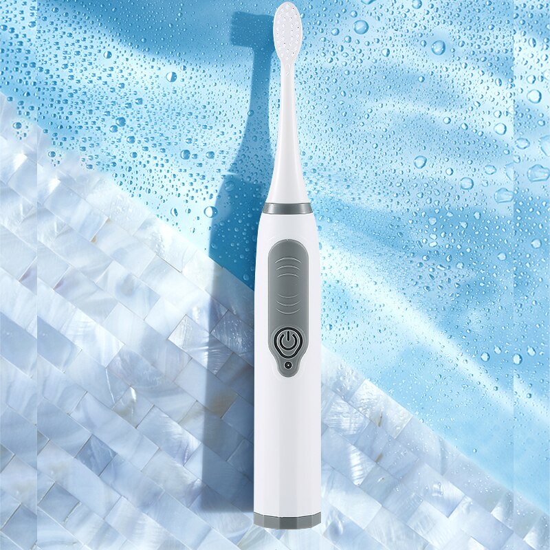 Sonic Electric Toothbrush for Men and Women Adult Household Non Rechargeable Soft Hair IPX6 Waterproof