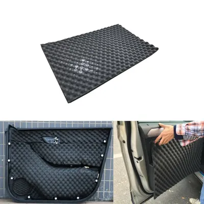 Sound Absorption Wave Cotton Automobile Self-adhesive Sound Insulation Cotton Whole Vehicle Lining Leaf Plate Door