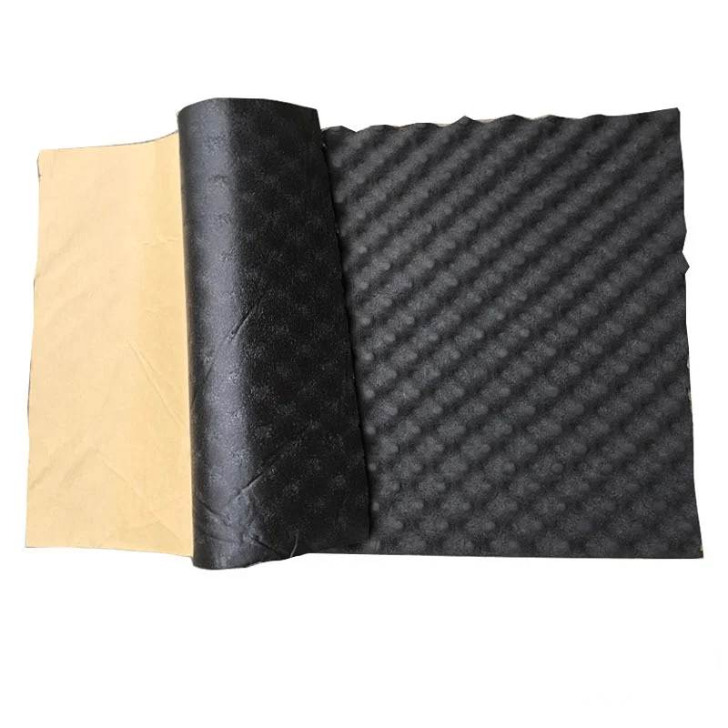 Sound Absorption Wave Cotton Automobile Self-adhesive Sound Insulation Cotton Whole Vehicle Lining Leaf Plate Door