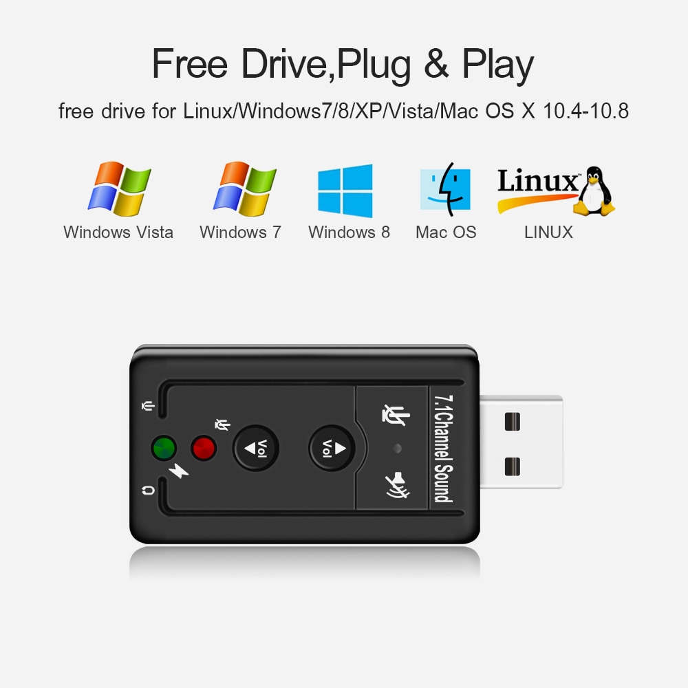 Sound Card USB Adapter Sound Card USB Adapter