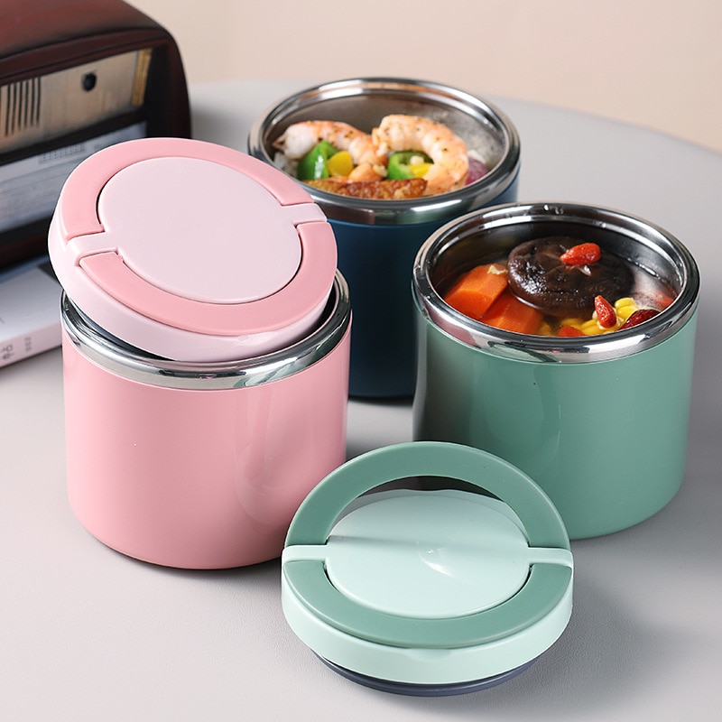 Soup Thermos Container Stainless Steel Lunchbox Soup Thermos Container Stainless Steel Lunchbox