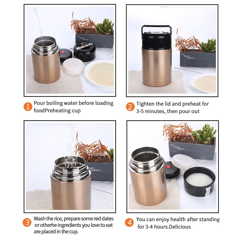 Soup Thermos Lunch Box Container Soup Thermos Lunch Box Container