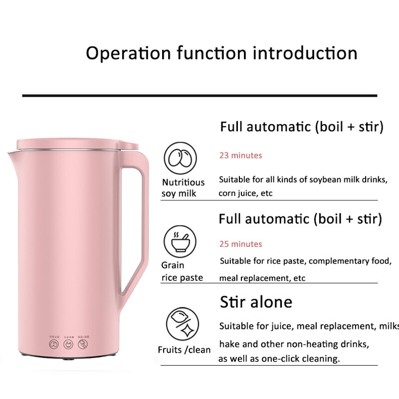 Soymilk Maker Electric Machine Soymilk Maker Electric Machine