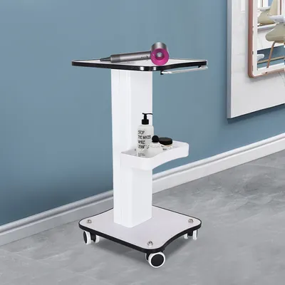 SPA Beauty Storage Beauty Salon Stand Rolling Trolley Cart Equipment Machine Holder Organizer 3 Tier with Push Handle SPA Beauty Storage Beauty Salon Stand Rolling Trolley Cart Equipment Machine Holder Organizer 3 Tier with Push Handle