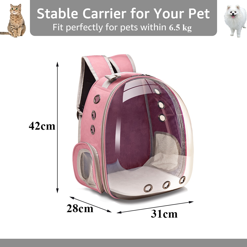 Space Capsule Design Cat Travel Bag