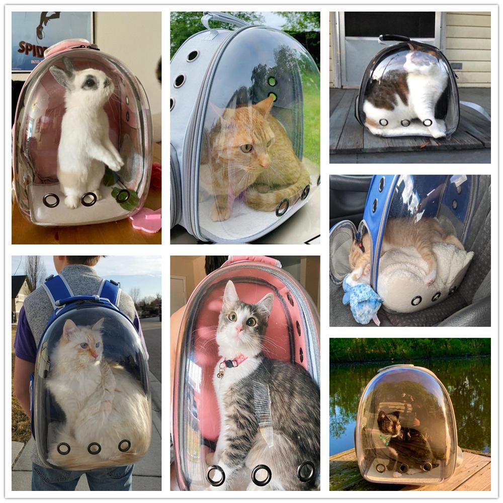 Space Capsule Design Cat Travel Bag