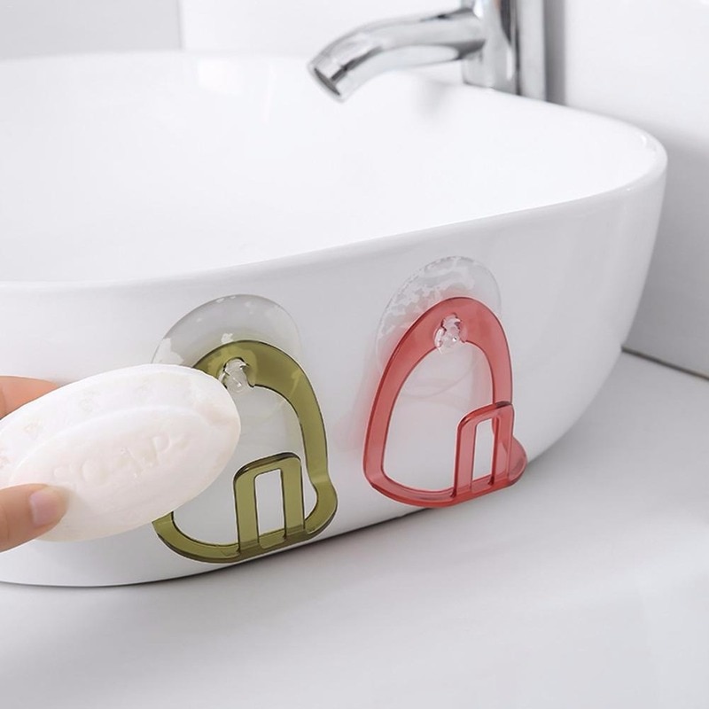 Space Saving Suction Sponge Holder Space Saving Suction Sponge Holder