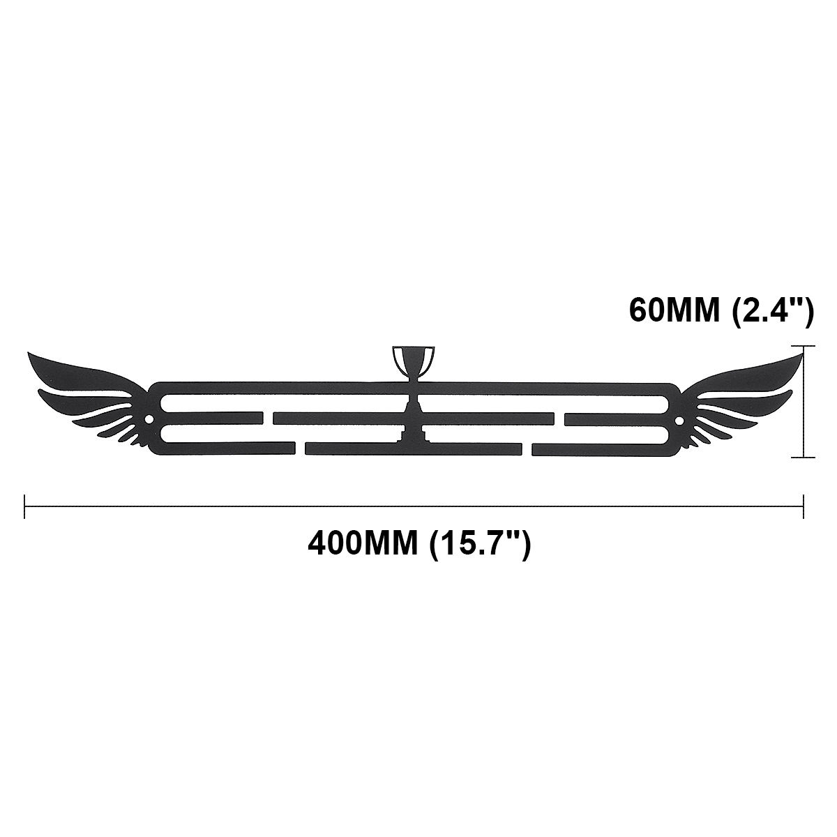 Spacious Medal Display Hanger Spacious Medal Display Hanger