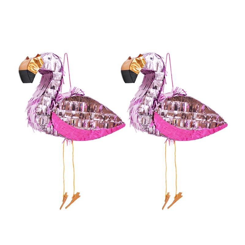 Sparkling Flamingo Birthday Pinata