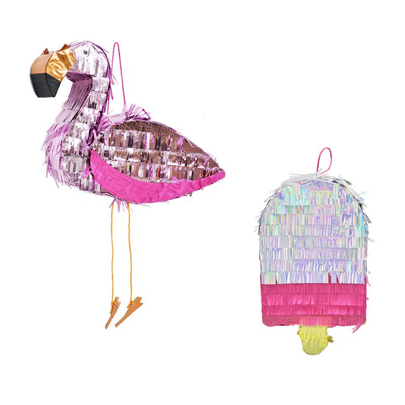 Sparkling Flamingo Birthday Pinata