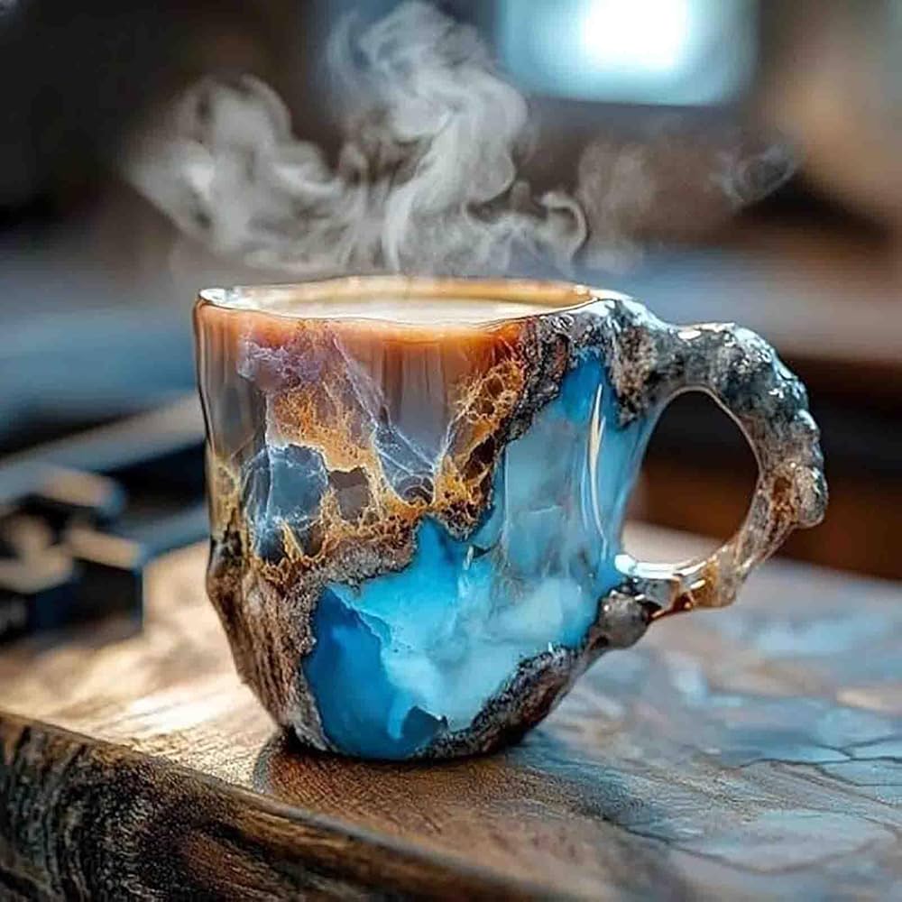 Sparkling Mineral Crystal Coffee Mug – Unique Novelty Drinkware with Elegant Style Sparkling Mineral Crystal Coffee Mug – Unique Novelty Drinkware with Elegant Style