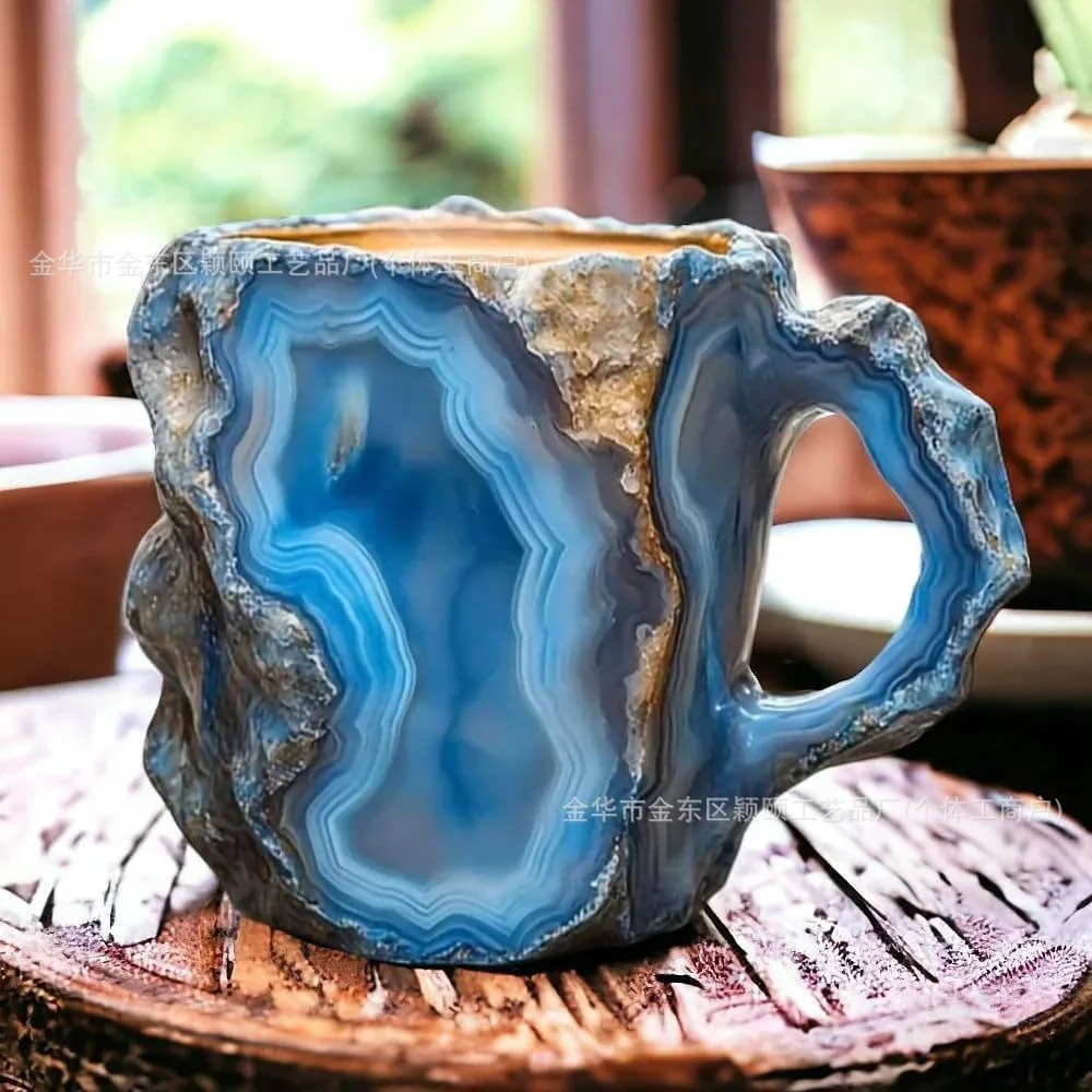 Sparkling Mineral Crystal Coffee Mug – Unique Novelty Drinkware with Elegant Style Sparkling Mineral Crystal Coffee Mug – Unique Novelty Drinkware with Elegant Style