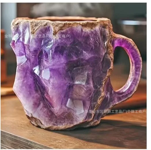 Sparkling Mineral Crystal Coffee Mug – Unique Novelty Drinkware with Elegant Style Sparkling Mineral Crystal Coffee Mug – Unique Novelty Drinkware with Elegant Style