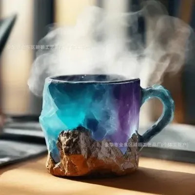 Sparkling Mineral Crystal Coffee Mug – Unique Novelty Drinkware with Elegant Style Sparkling Mineral Crystal Coffee Mug – Unique Novelty Drinkware with Elegant Style