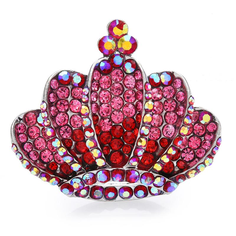 Sparkling Rhinestone Crown Brooch Pin Sparkling Rhinestone Crown Brooch Pin