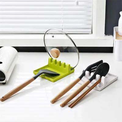 Spatula Holder Silicone Rest Pad