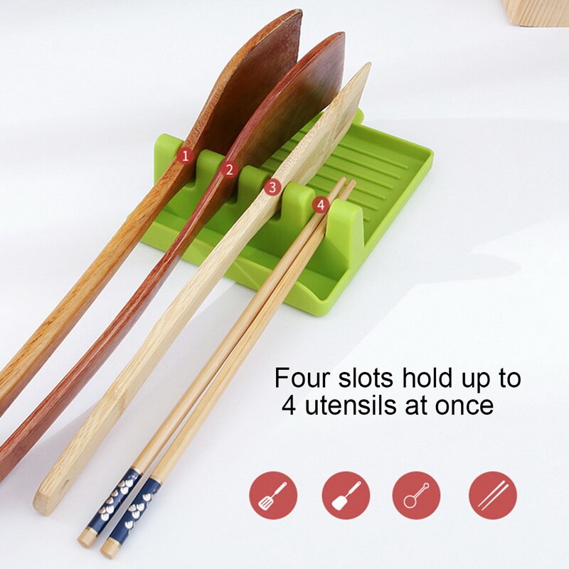 Spatula Holder Silicone Rest Pad Spatula Holder Silicone Rest Pad