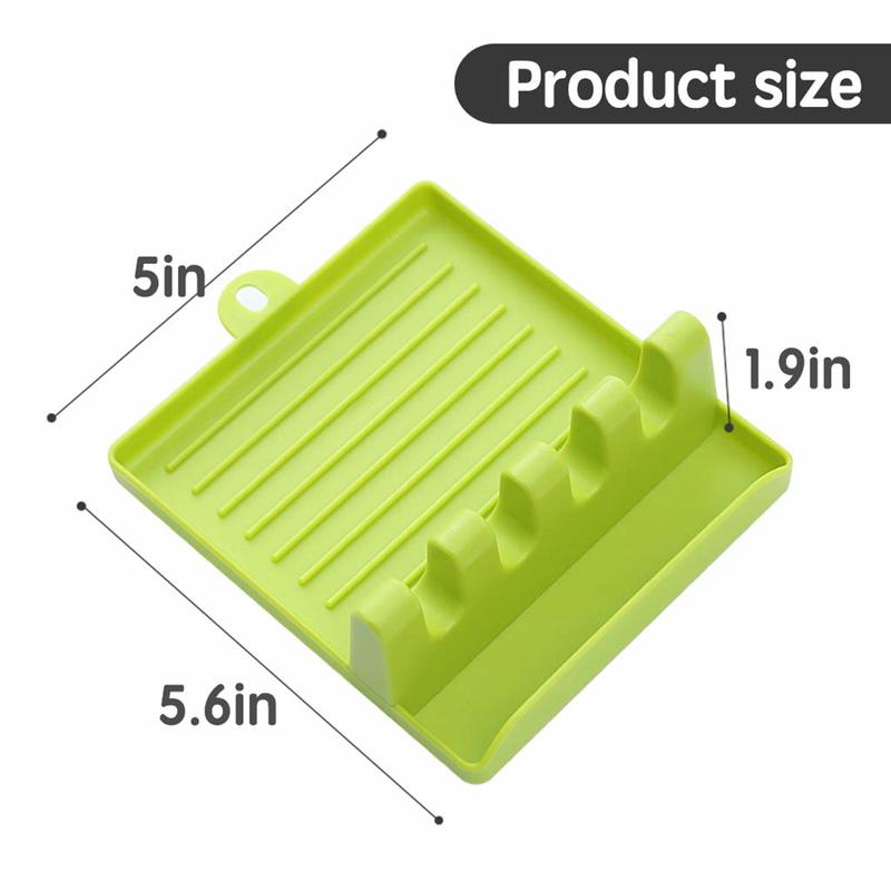 Spatula Holder Silicone Rest Pad Spatula Holder Silicone Rest Pad