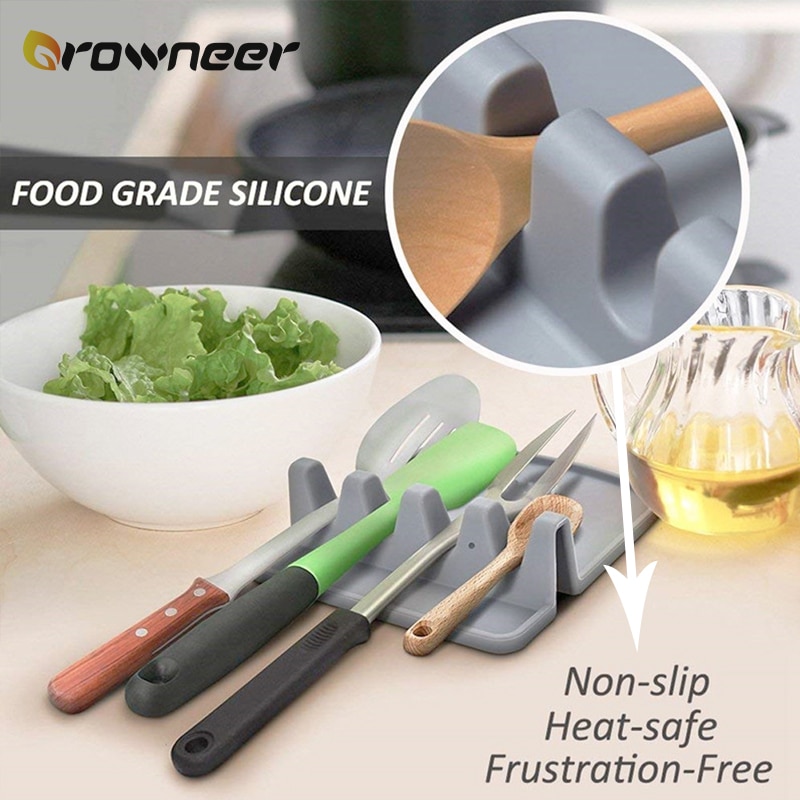Spatula Stand Spoon Rest and Lid Rack