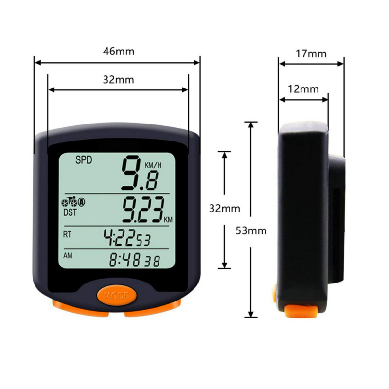 Speedometer Rainproof Cycling Device Speedometer Rainproof Cycling Device