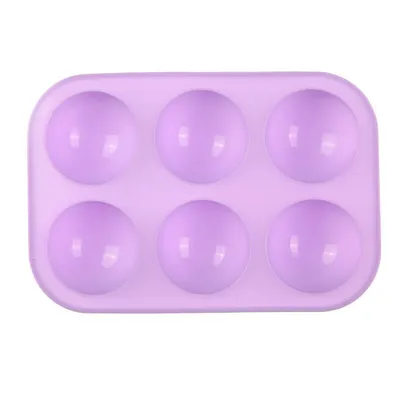 Sphere Silicone Mold 6 Cavity Tray