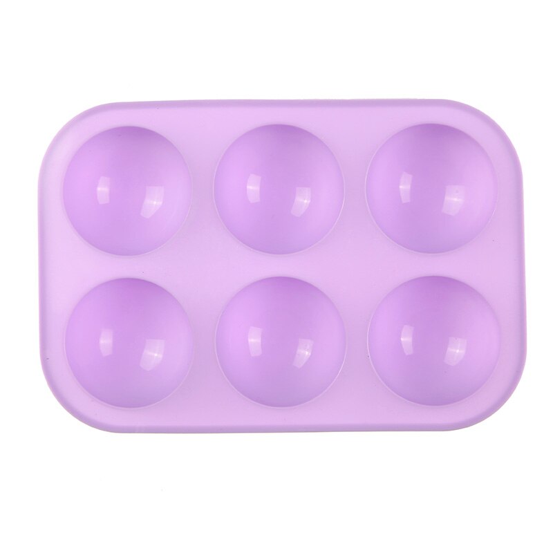 Sphere Silicone Mold 6 Cavity Tray
