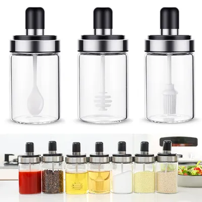 Spice Bottle Condiment Jar Spice Bottle Condiment Jar