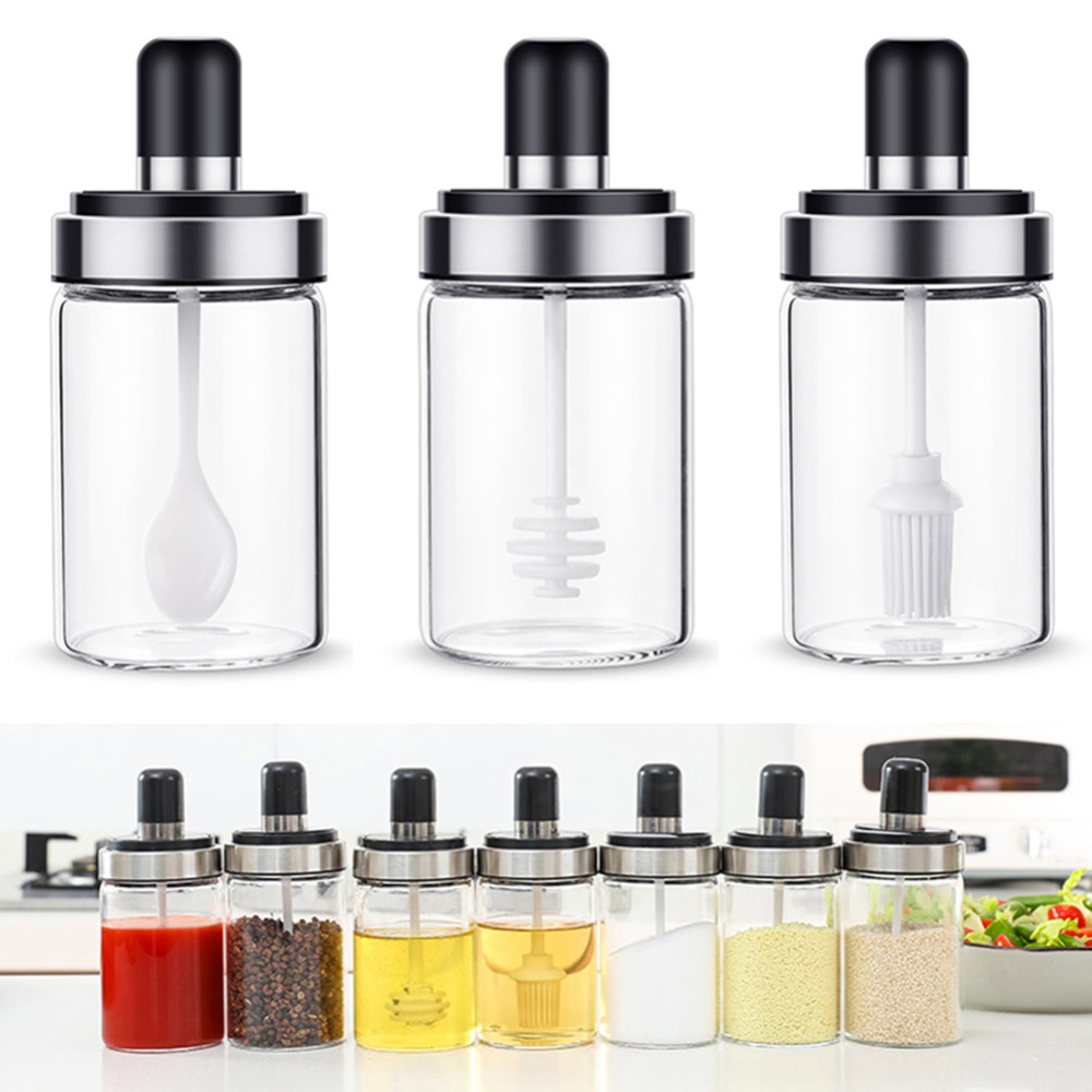 Spice Bottle Condiment Jar