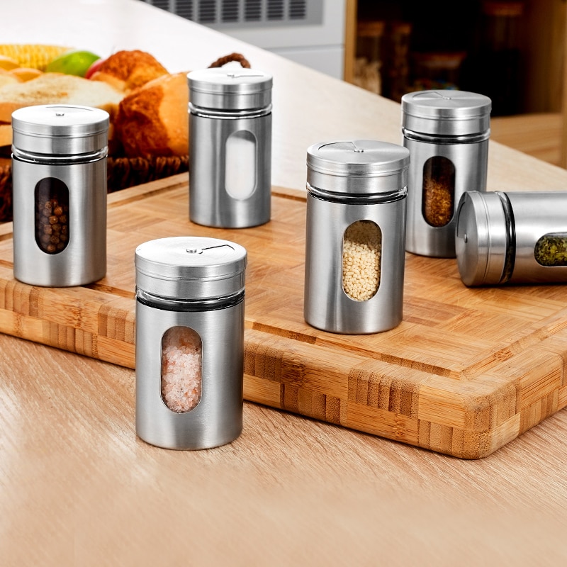 Spice Bottles Stainless Container Spice Bottles Stainless Container
