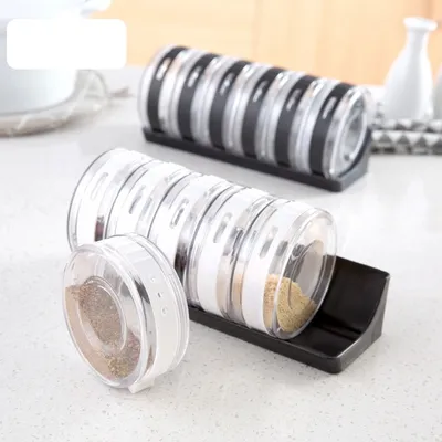 Spice Container Seasoning Transparent Box Spice Container Seasoning Transparent Box