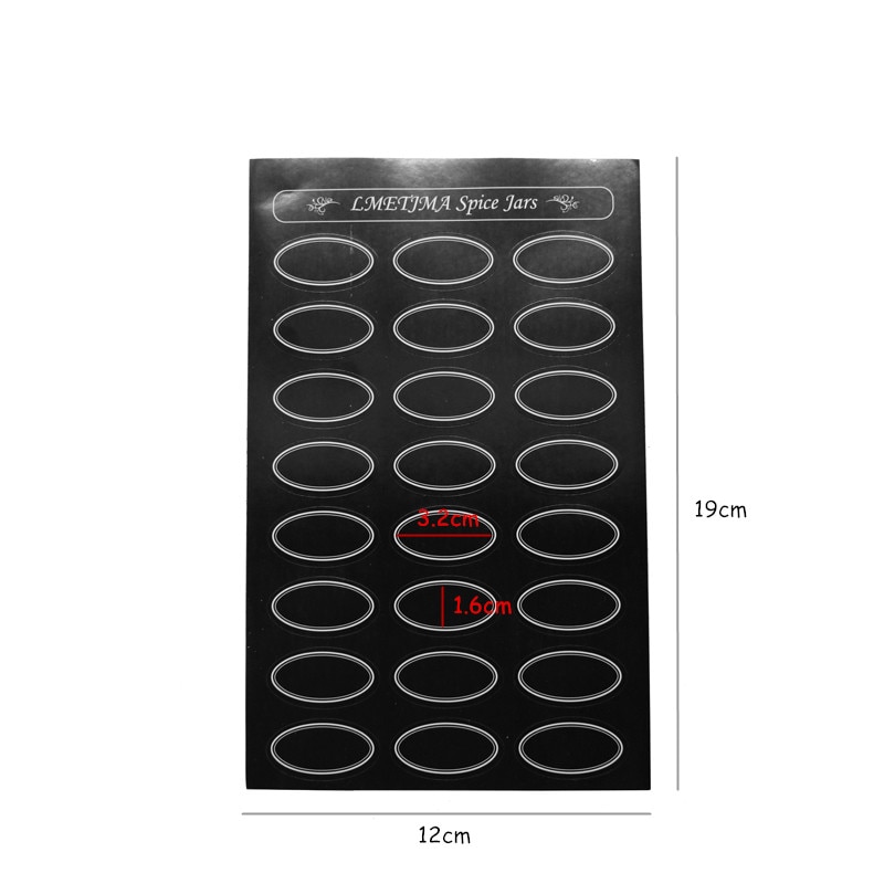 Spice Jar Labels Sticker Set (5pcs) Spice Jar Labels Sticker Set (5pcs)