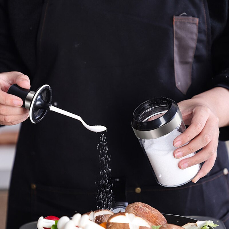 Spice Storage Container with Spoon Spice Storage Container with Spoon