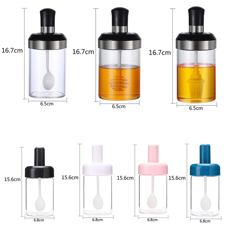 Spice Storage Container with Spoon Spice Storage Container with Spoon