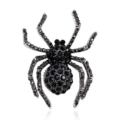 Spider Brooch Ladies Clothing Accessory