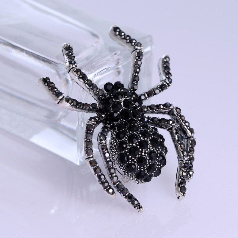 Spider Brooch Ladies Clothing Accessory