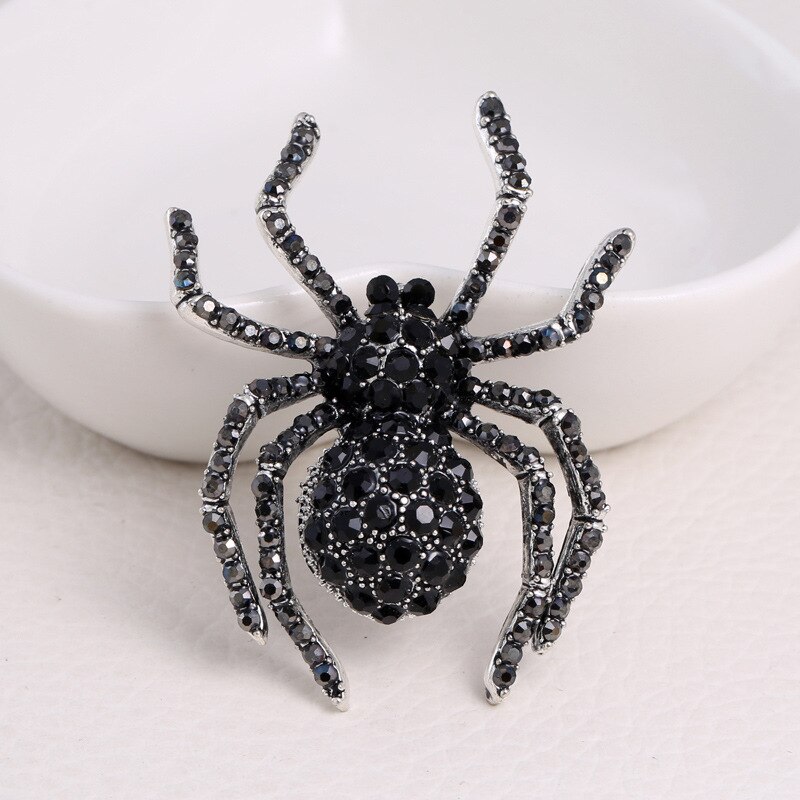 Spider Brooch Ladies Clothing Accessory