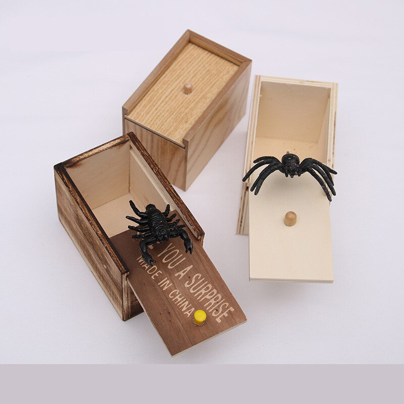 Spider In Box Prank Toy Spider In Box Prank Toy