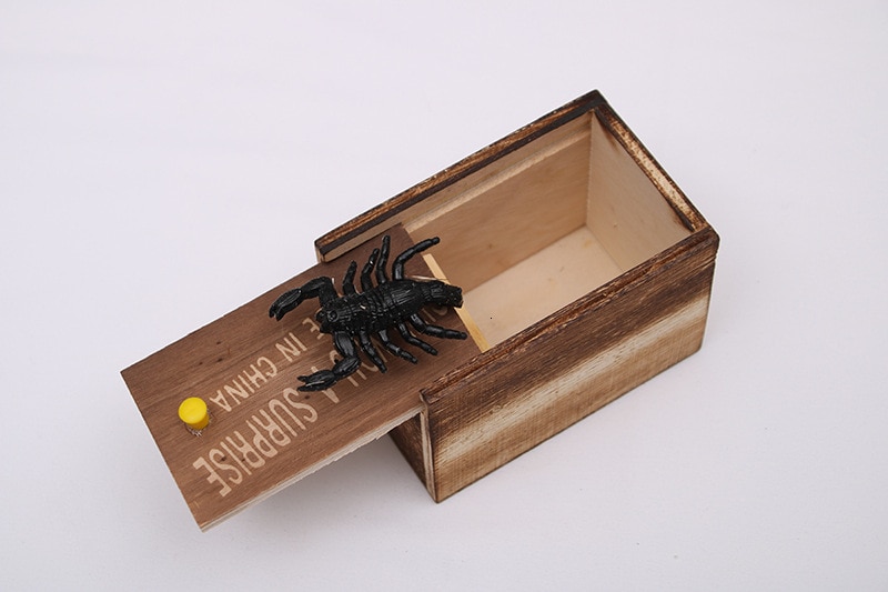 Spider In Box Prank Toy Spider In Box Prank Toy