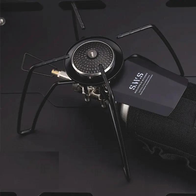Spider Stove Black Spider Folding Card Stove Camping Tableware Camping Kitchenware Camping Barbecue Stove Gas Stove Spider Stove Black Spider Folding Card Stove Camping Tableware Camping Kitchenware Camping Barbecue Stove Gas Stove