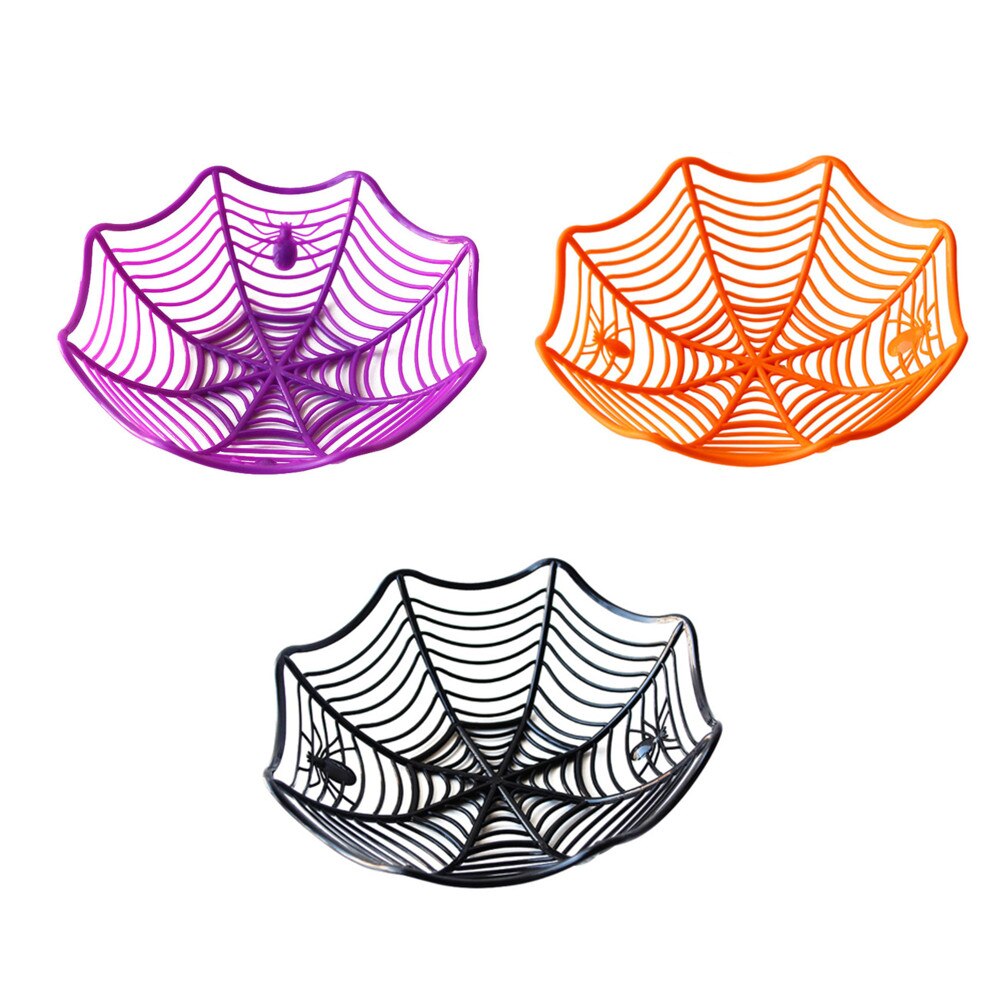 Spider Web Halloween Candy Bowl