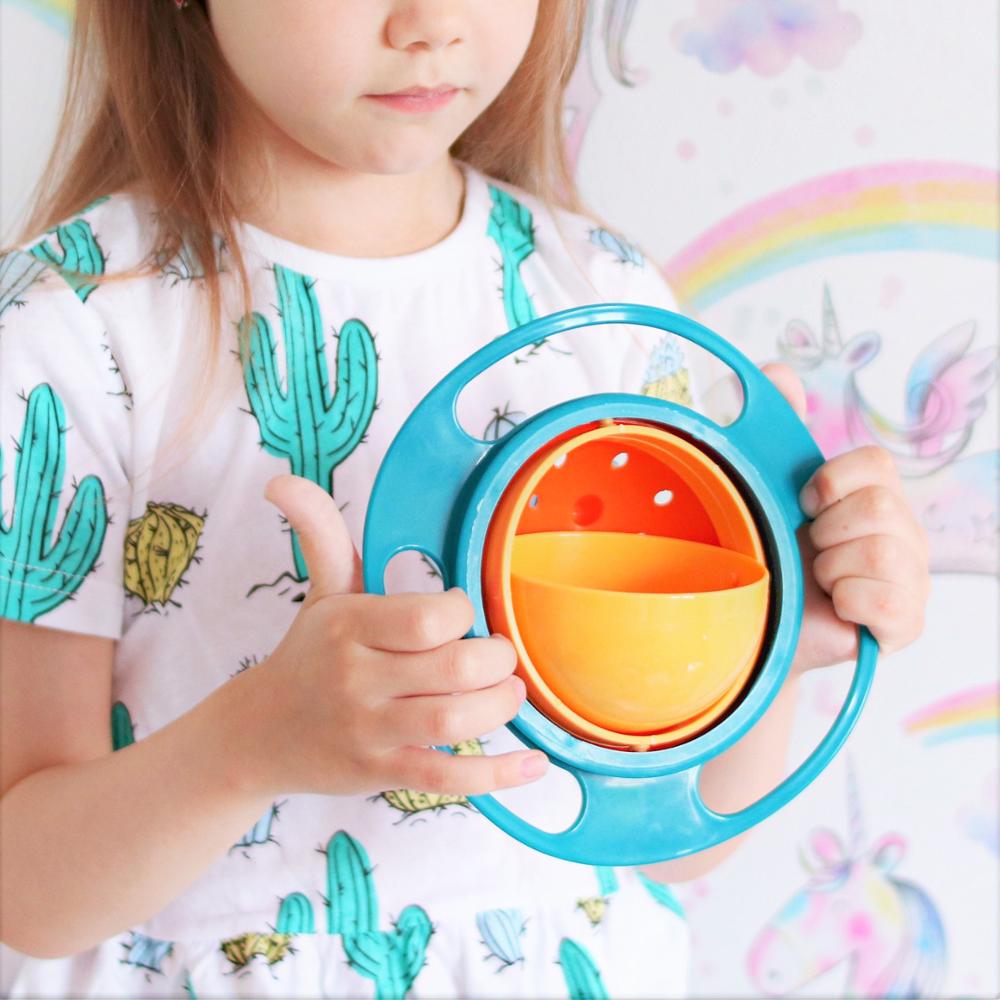 Spill Proof Baby Bowl Gyro Bowl Spill Proof Baby Bowl Gyro Bowl