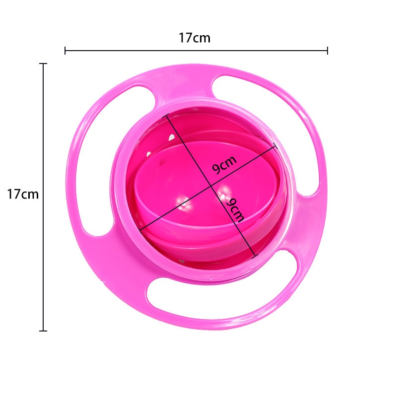 Spill Proof Baby Bowl Gyro Bowl Spill Proof Baby Bowl Gyro Bowl