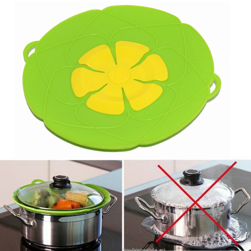 Spill Stopper Silicone Cookware Lid Spill Stopper Silicone Cookware Lid