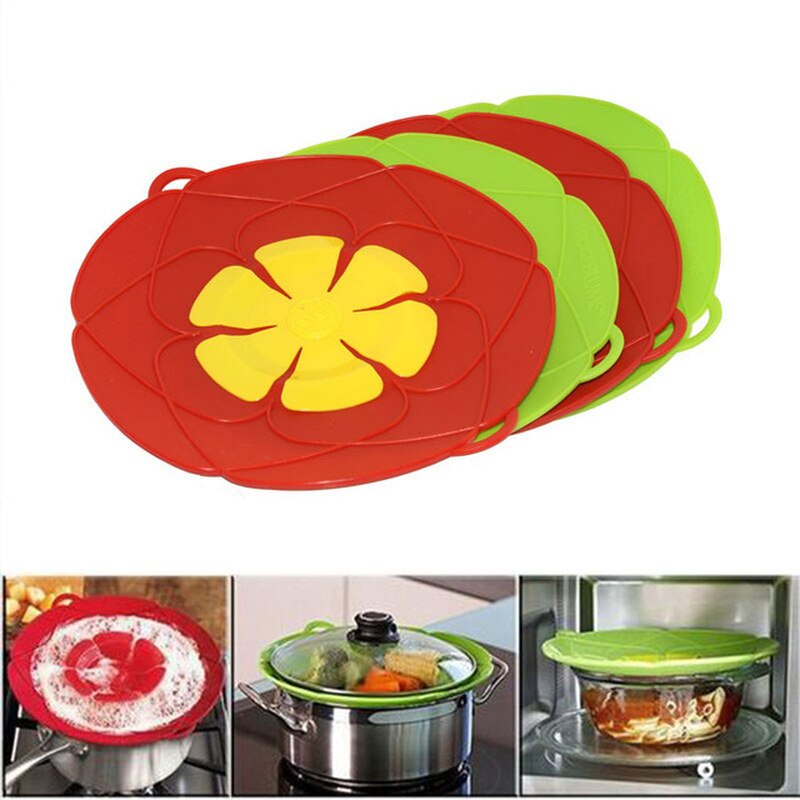 Spill Stopper Silicone Cookware Lid Spill Stopper Silicone Cookware Lid