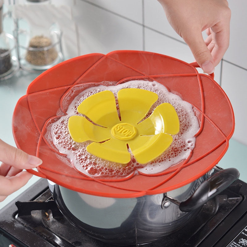 Spill Stopper Silicone Cookware Lid Spill Stopper Silicone Cookware Lid