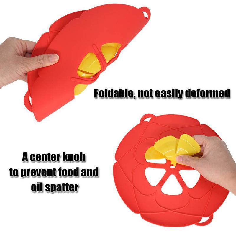 Spill Stopper Silicone Cookware Lid Spill Stopper Silicone Cookware Lid