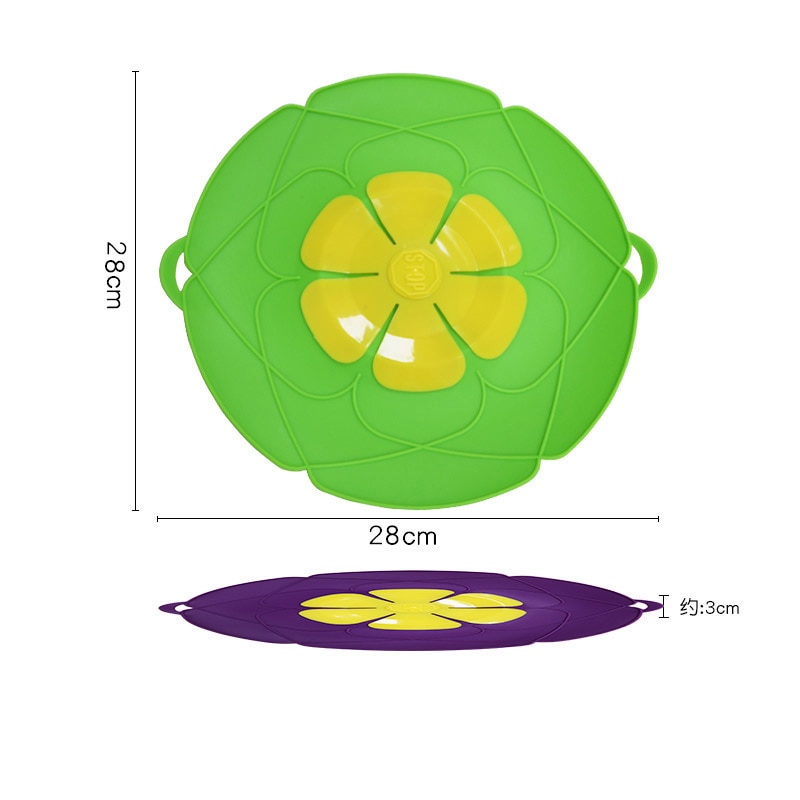 Spill Stopper Silicone Cookware Lid Spill Stopper Silicone Cookware Lid