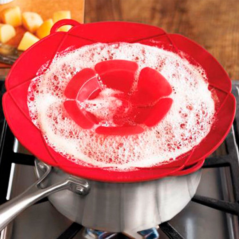 Spill Stopper Silicone Pot Cover