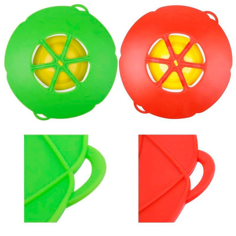Spill Stopper Silicone Pot Cover
